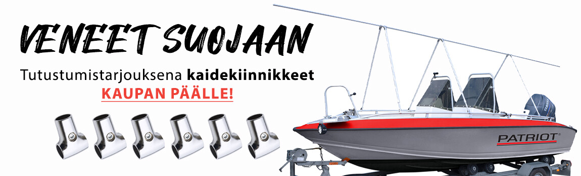 Veneet suojaan — talvi tulee!