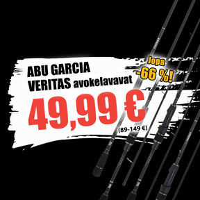 Abu Garcia Veritas avokelavavat