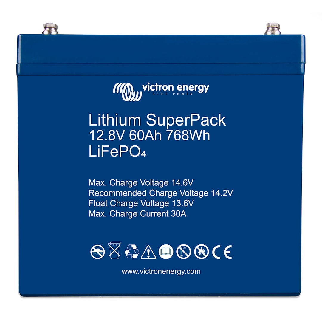 Victron Lithium SuperPack 12V 60 Ah litiumakku