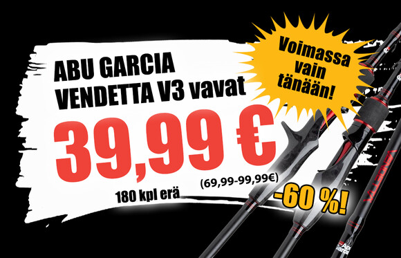 Abu Garcia Vendetta V3 vavat