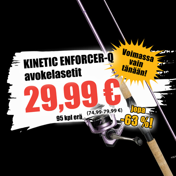 Kinetic Enforcer-Q avokelasetit