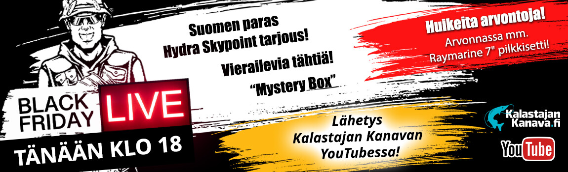 Yli 2000 Black Friday-tarjousta!