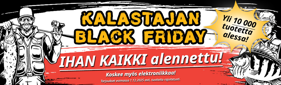 Yli 2000 Black Friday-tarjousta!