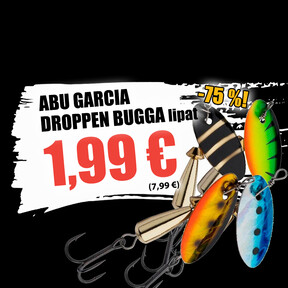 Abu Garcia Droppen Bugga lipat 1,99 € (7,99 €) -75 %