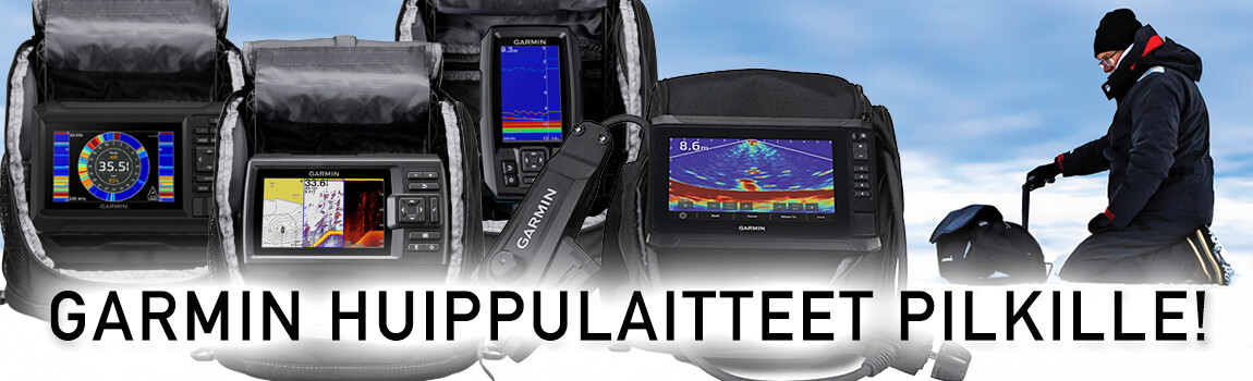 Garmin huippulaitteet pilkille!