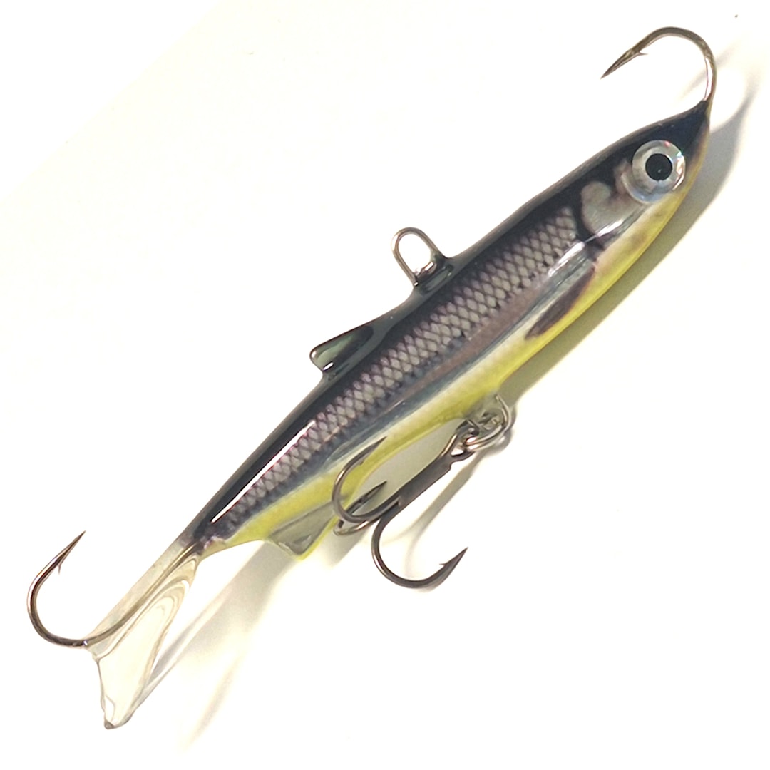 Kaweri 80 Realistinen kevennetty tasapainopilkki Muikku, keltainen vatsa