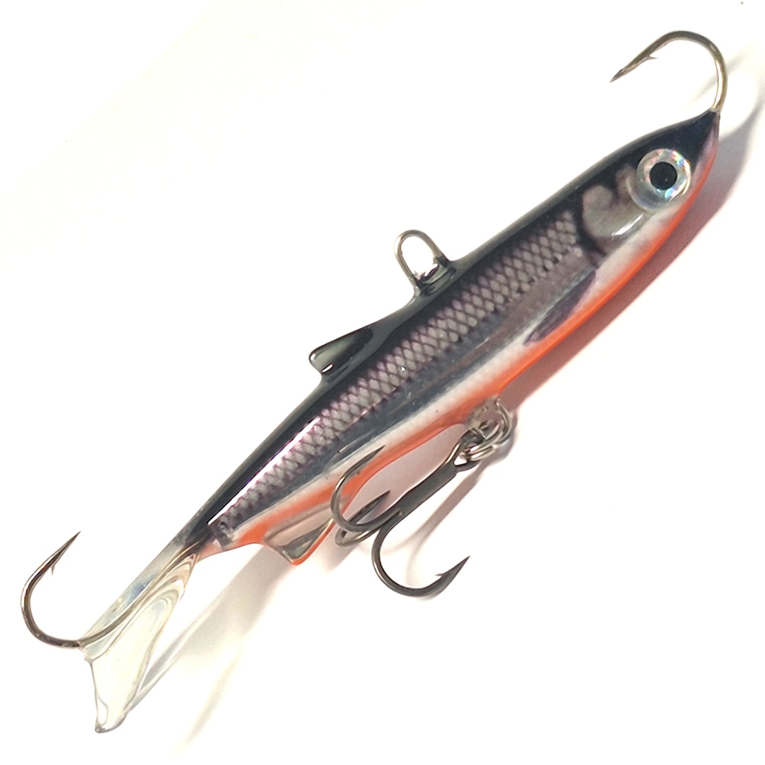 Kaweri 80 Realistinen kevennetty tasapainopilkki Muikku, oranssi vatsa