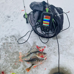Vinkit kaikuluotaimen k&auml;ytt&ouml;&ouml;n talvi-kalastuksessa