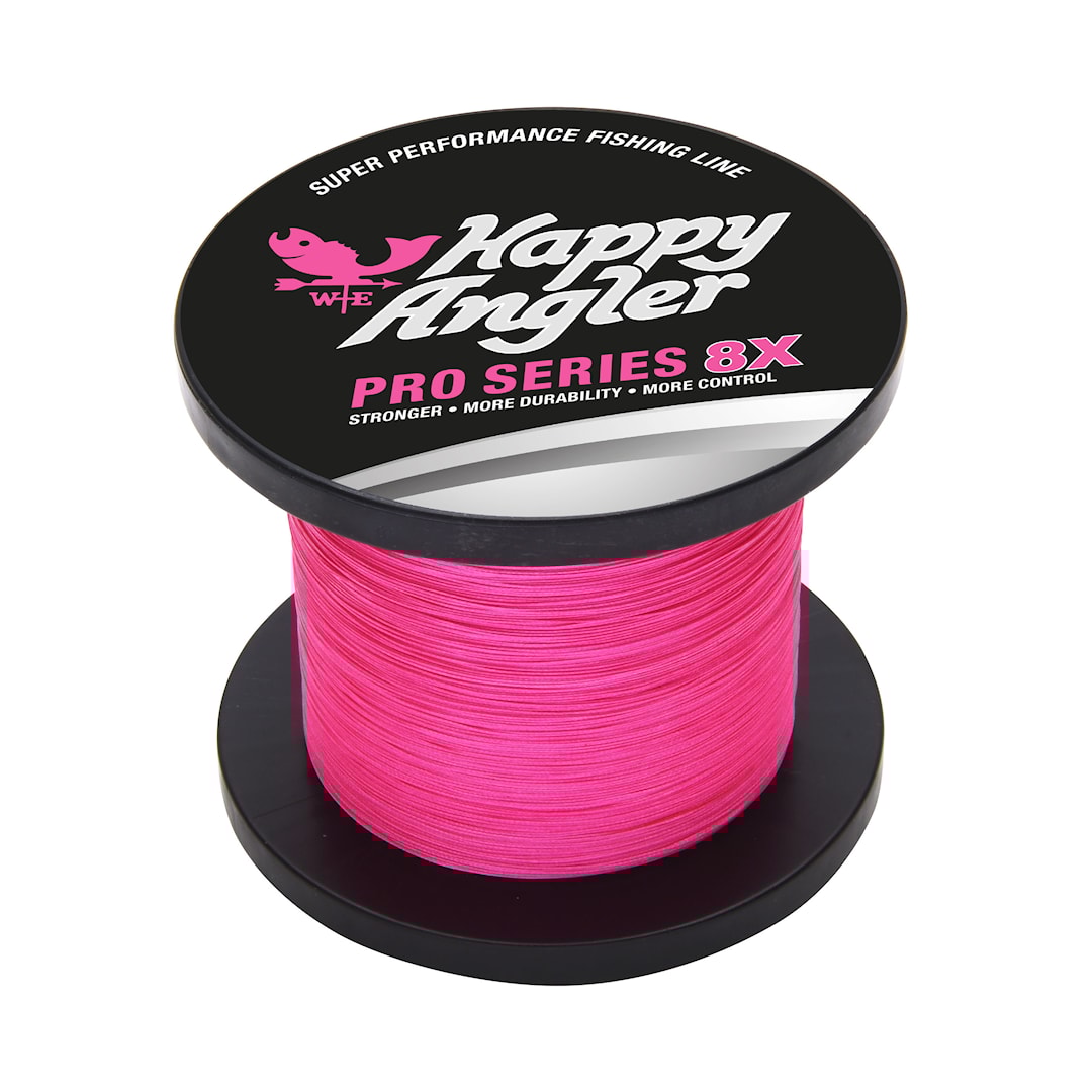 Happy Angler Pro Series 8X 1000 m pinkki kuitusiima