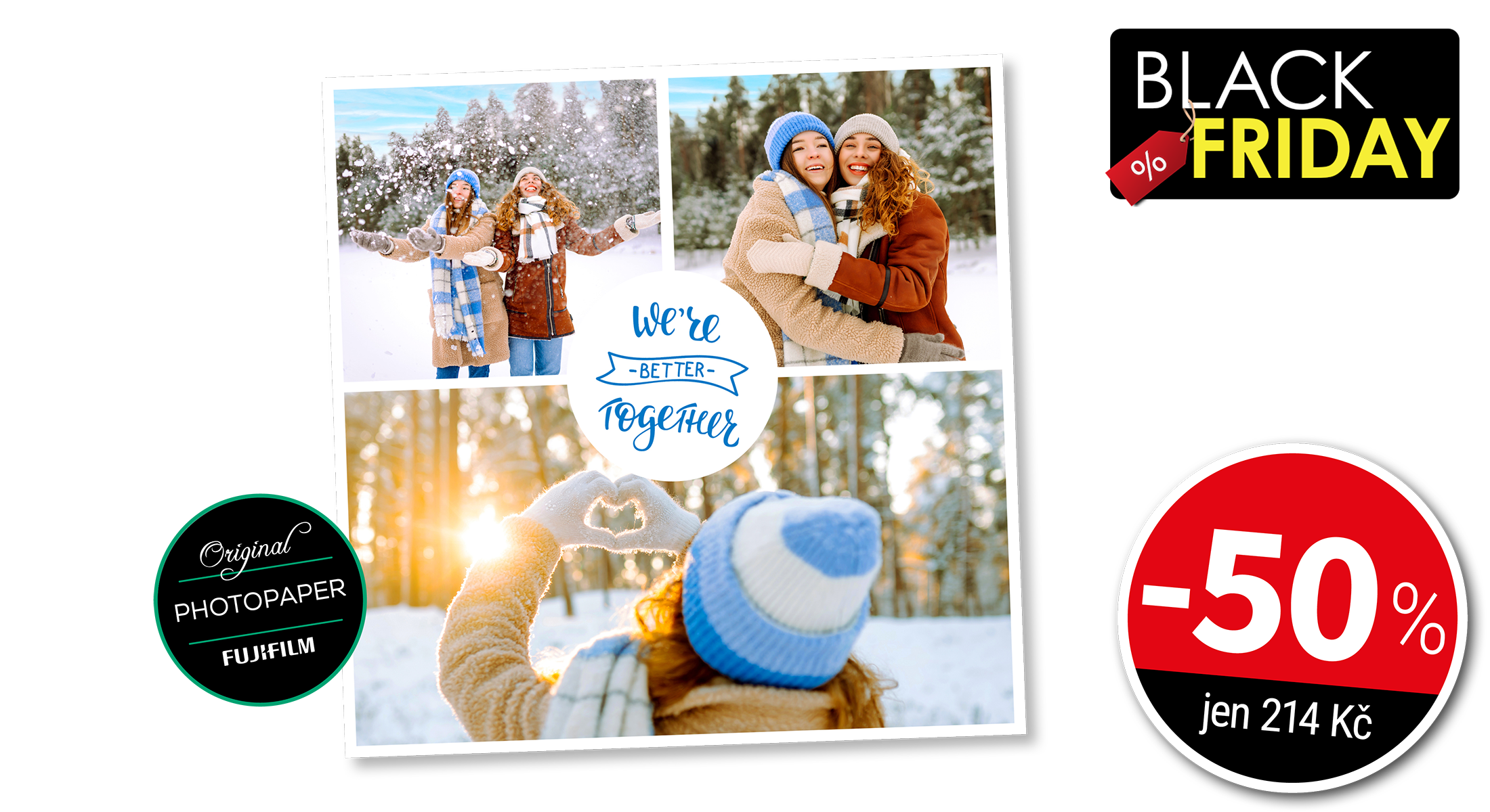 -50 % Fotokoláže prémium