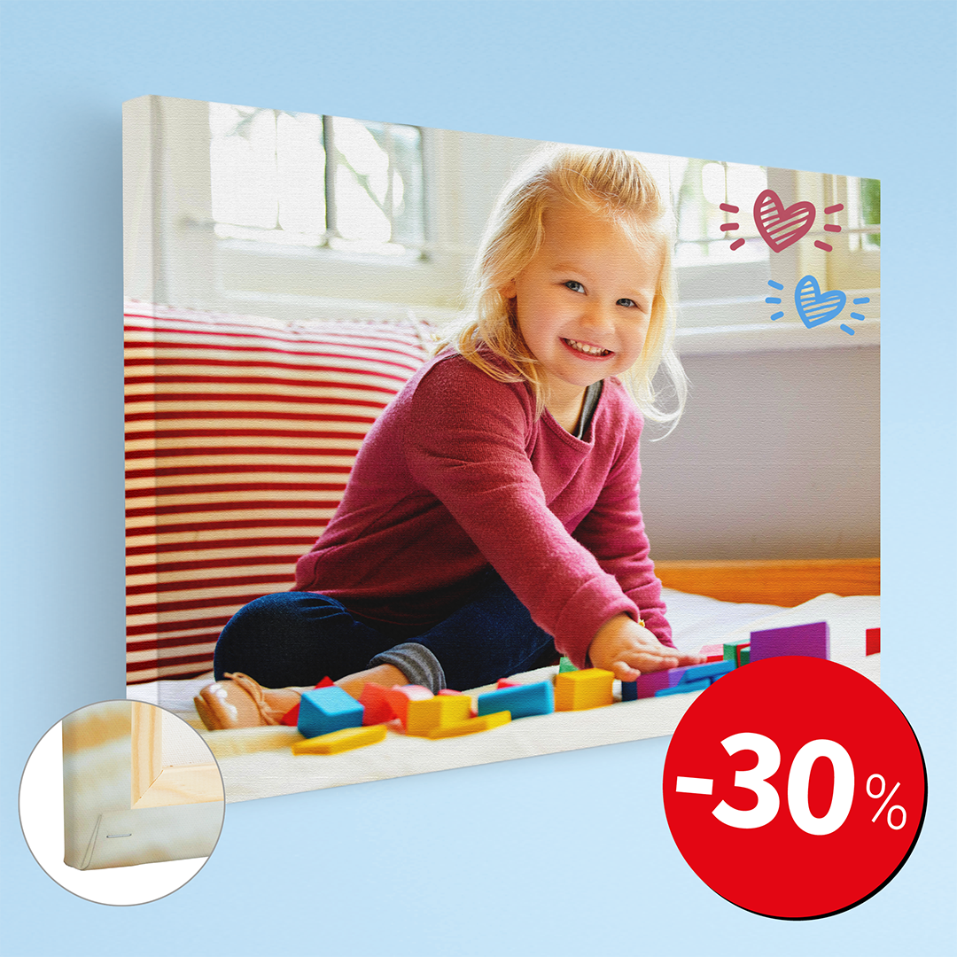 -30 % Fotoplátno 30 x 40, 40 x 60, 60 x 80 cm