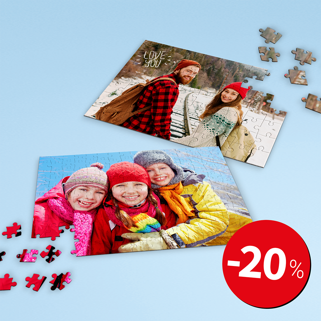 -20 % Fotopuzzle