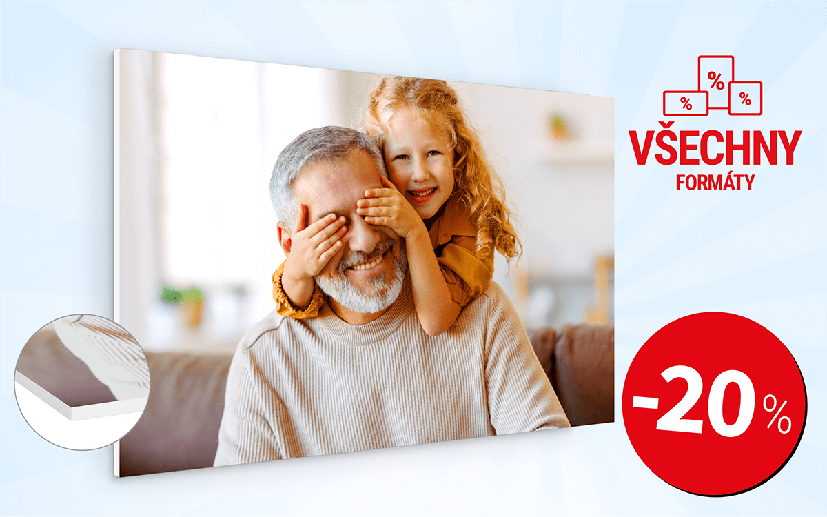 -20 % Foto na pěnové desce