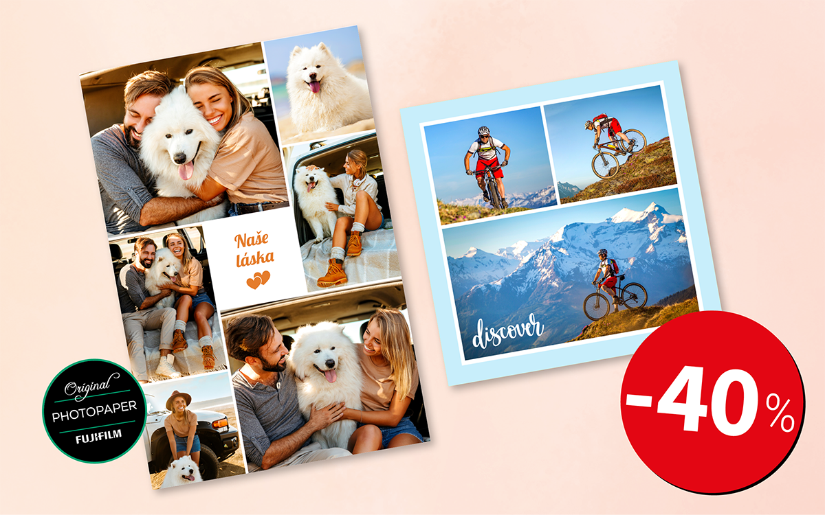 -40 % Fotokoláže prémium