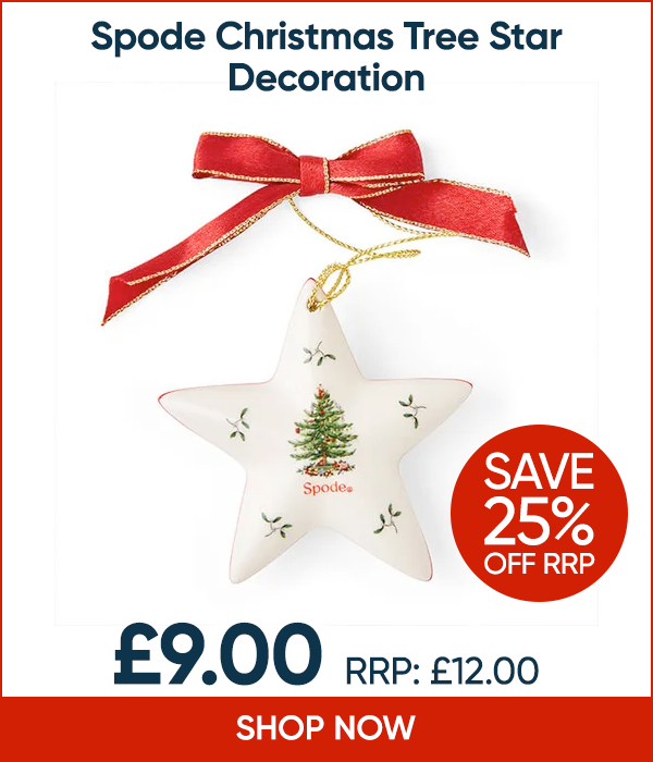 Spode Christmas Tree Star Decoration