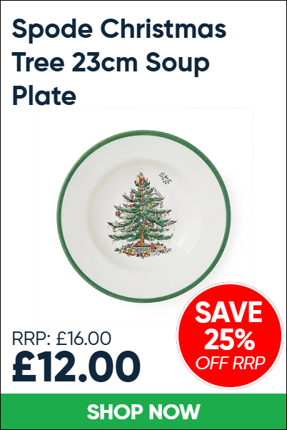 Spode Christmas Tree 23cm Soup Plate