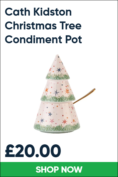 Cath Kidston Christmas Tree Condiment Pot