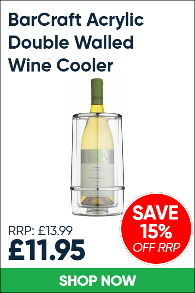 BarCraft Acrylic Double Walled Wine Cooler