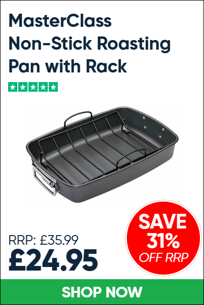 MasterClass Non-Stick Roasting Pan with Rack