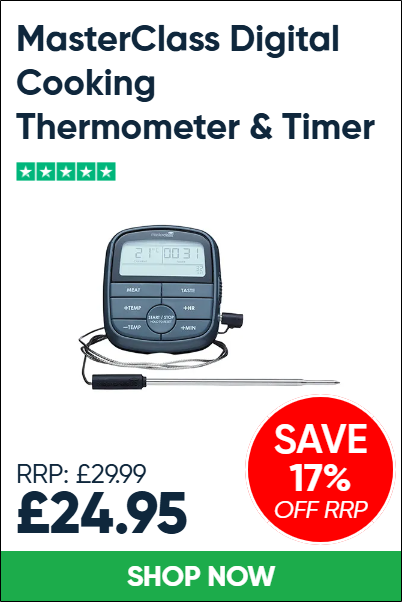MasterClass Digital Cooking Thermometer & Timer