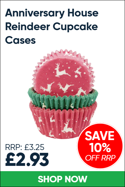 Anniversary House Reindeer Cupcake Cases