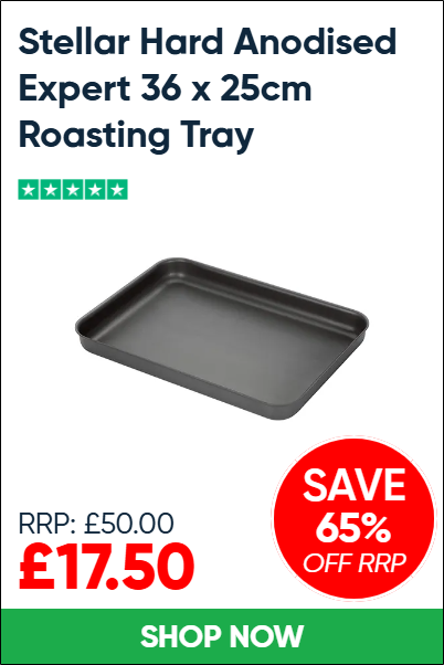 Stellar Hard Anodised Expert 36 x 25cm Roasting Tray