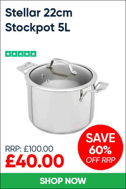 Stellar 22cm Stockpot 5L