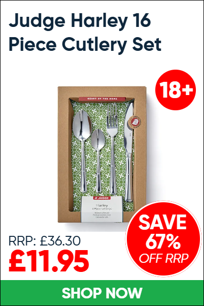 Judge Harley 16 Piece Cutlery Set