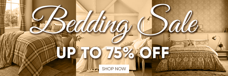 Bedding Sale - up to 75% off