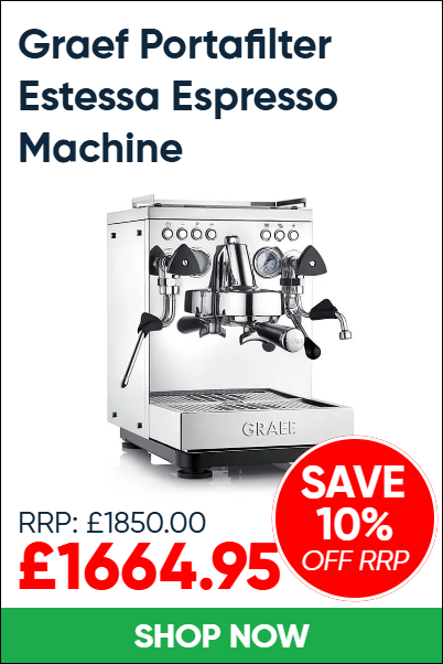 KitchenAid Semi Automatic Espresso Machine with Burr Grinder Porcelain