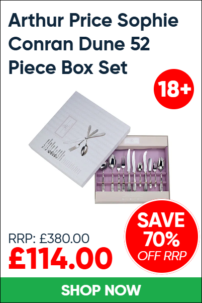 Arthur Price Sophie Conran Dune 52 Piece Box Set