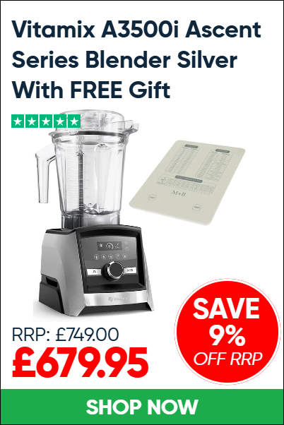Vitamix A3500i Ascent Series Blender Silver With FREE Gift