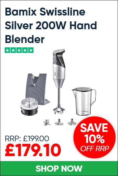 Bamix Swissline Silver 200W Hand Blender