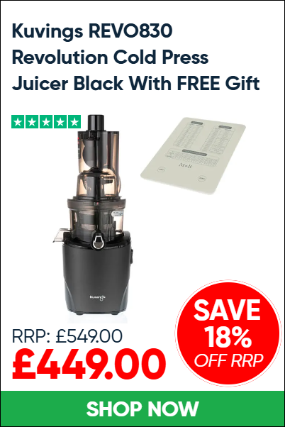 Kuvings REVO830 Revolution Cold Press Juicer Black With FREE Gift