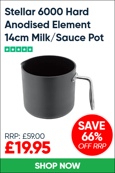 Stellar 6000 Hard Anodised Element 14cm Milk/Sauce Pot