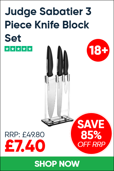 Judge Sabatier 3 Piece Knife Block Set