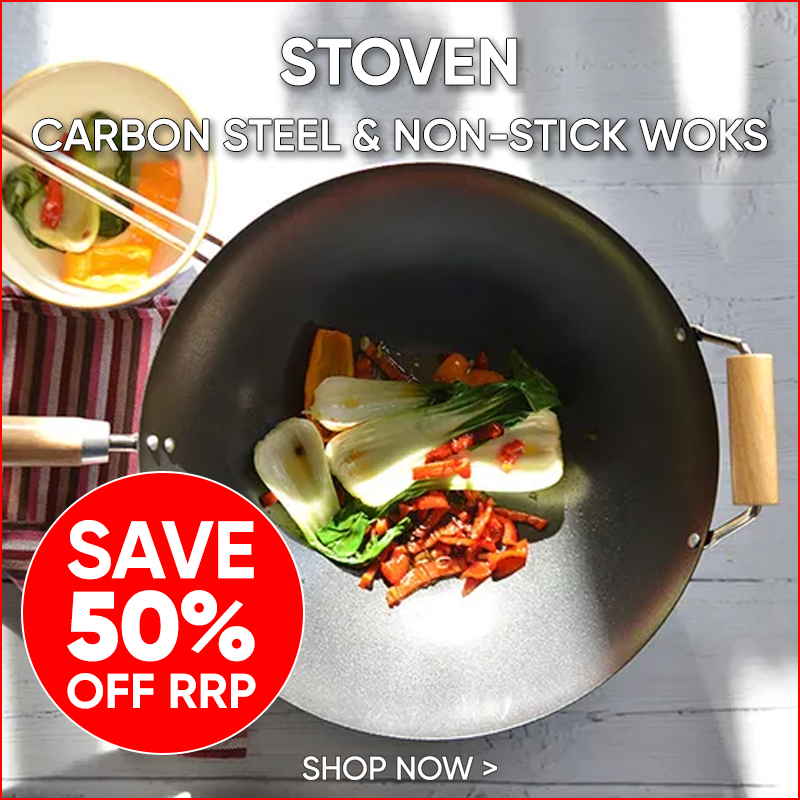 Stoven Carbon Steel & Non-Stick Woks