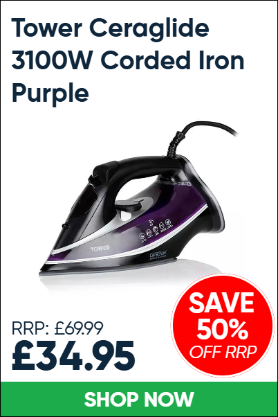 Tower Ceraglide 3100W Corded Iron Purple