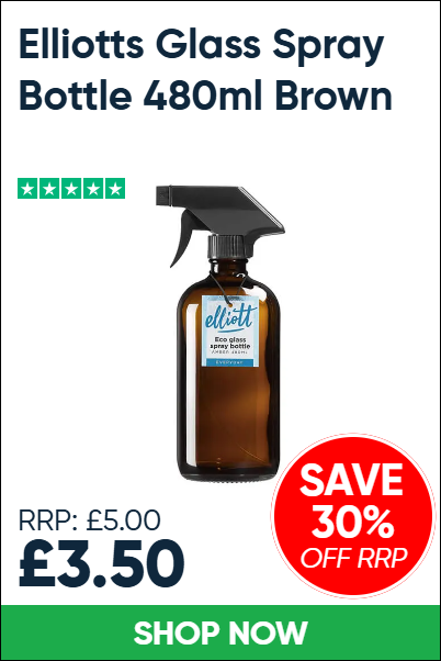 Elliotts Glass Spray Bottle 480ml Brown