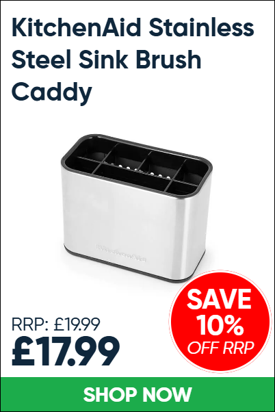 KitchenAid Stainless Steel Sink Brush Caddy