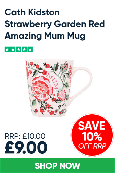 Cath Kidston Strawberry Garden Red Amazing Mum Mug
