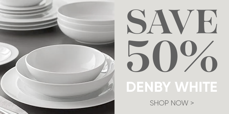 Save 50% on Denby White