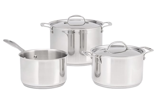 Stellar 7000 Profile 3 Piece Mixed Pan Set