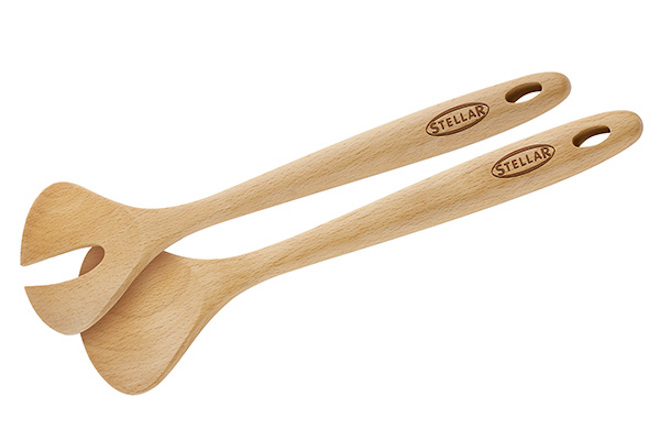 Stellar Beech Salad Servers
