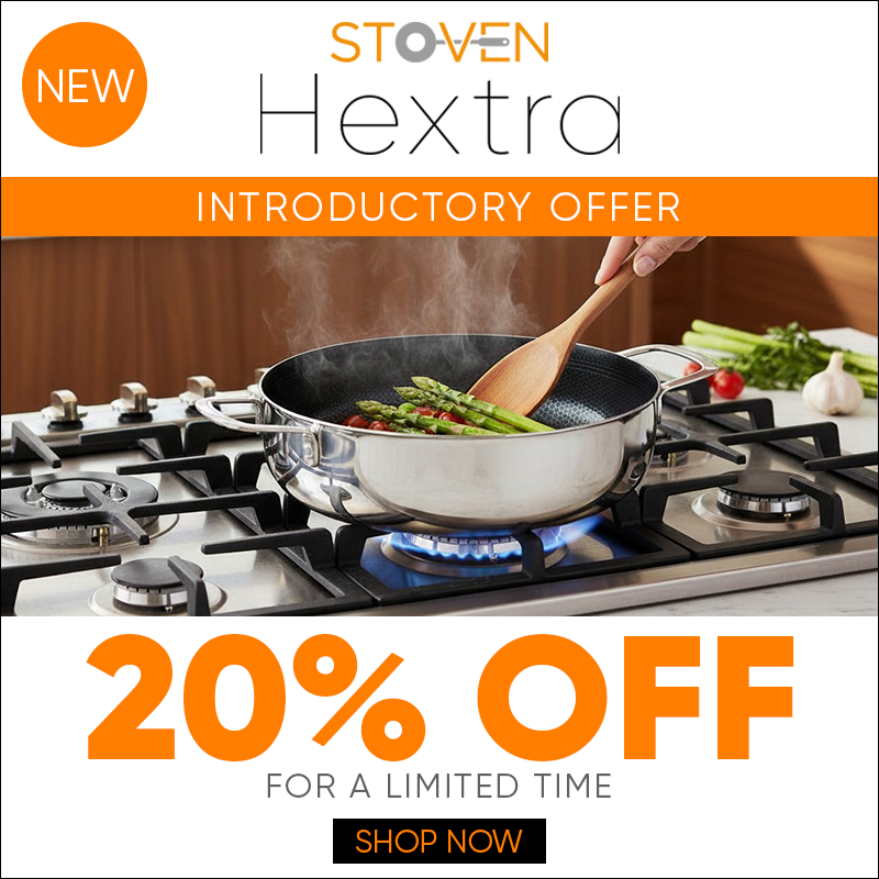 Stoven Hextra Cookware - Introductory Offer