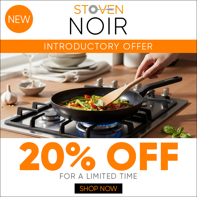 Stoven Noir Cookware - Introductory Offer