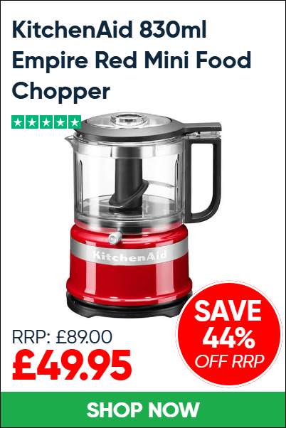 KitchenAid 830ml Empire Red Mini Food Chopper