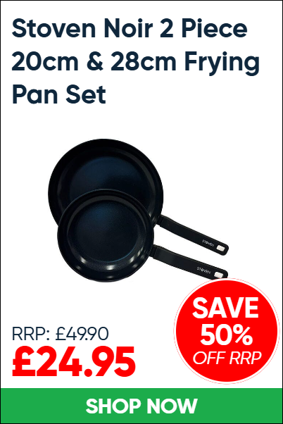 Stoven Noir 2 Piece 20cm & 28cm Frying Pan Set