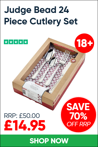Judge Bead 24 Piece Cutlery Set