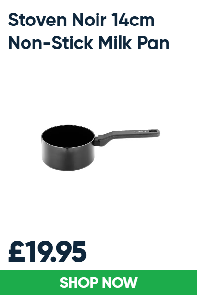 Stoven Noir 14cm Non-Stick Milk Pan
